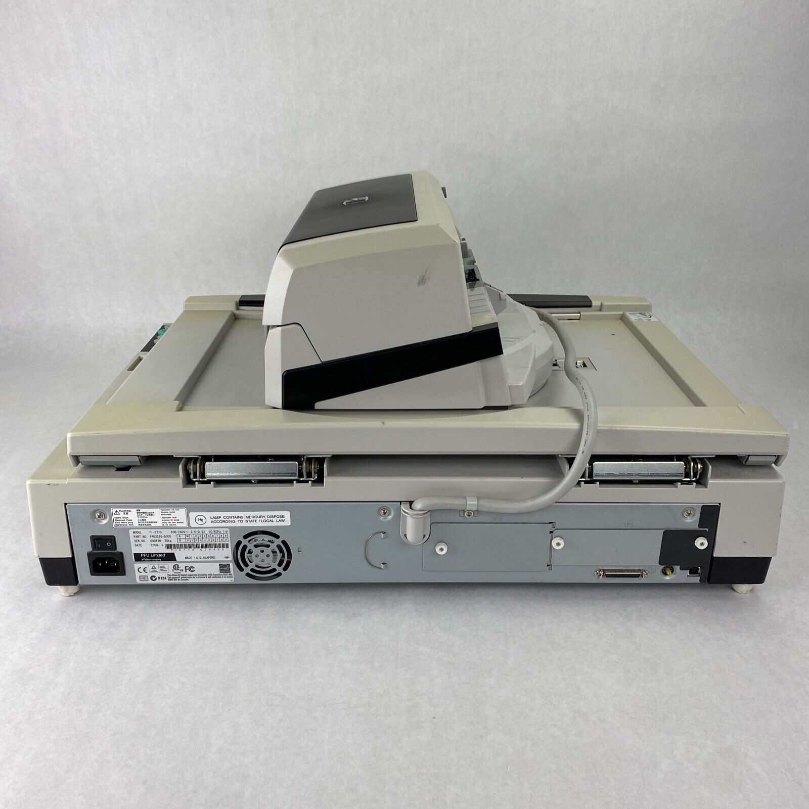 Fujitsu Fi-6770dj High Speed Flatbed Color Image Scanner