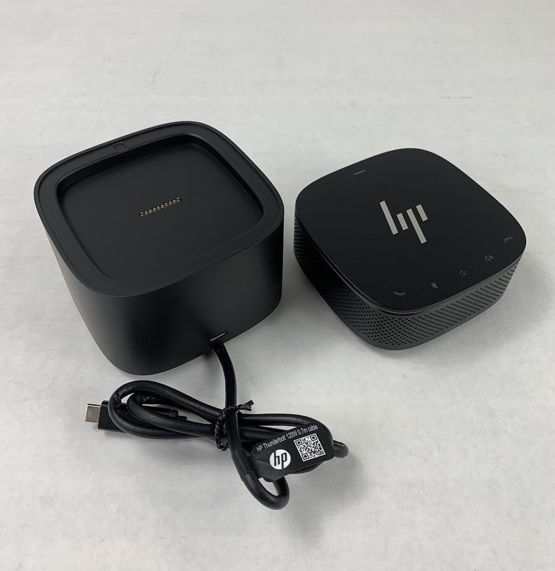 HP HSN-IX01 Thunderbolt G2 120W USB-C Docking Station w/ HSN-IA01 Audio Module