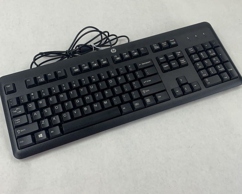 Lot 2 HP USB Wired Keyboard Model KU-1156