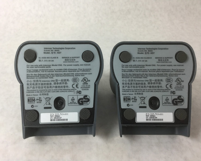 Intermec Cradle  AD7, (Lot of 2)