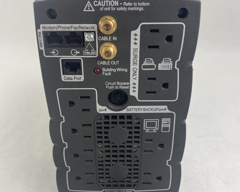 APC Back-UPS RS 1500 BR1500LCD Uninterruptible Power Supply No Battery Tested