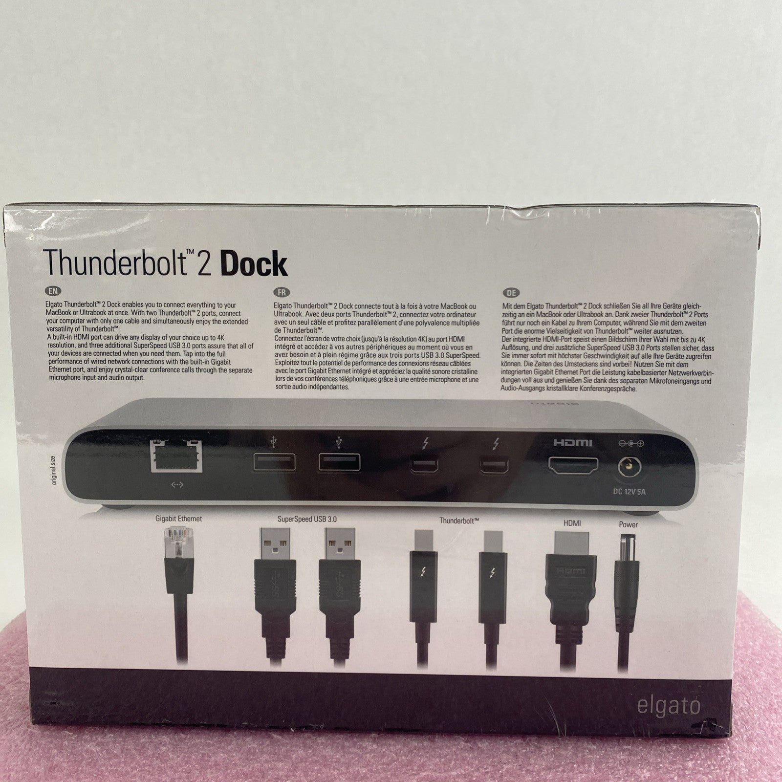 Elgato Thunderbolt 2 Docking station Sealed 4