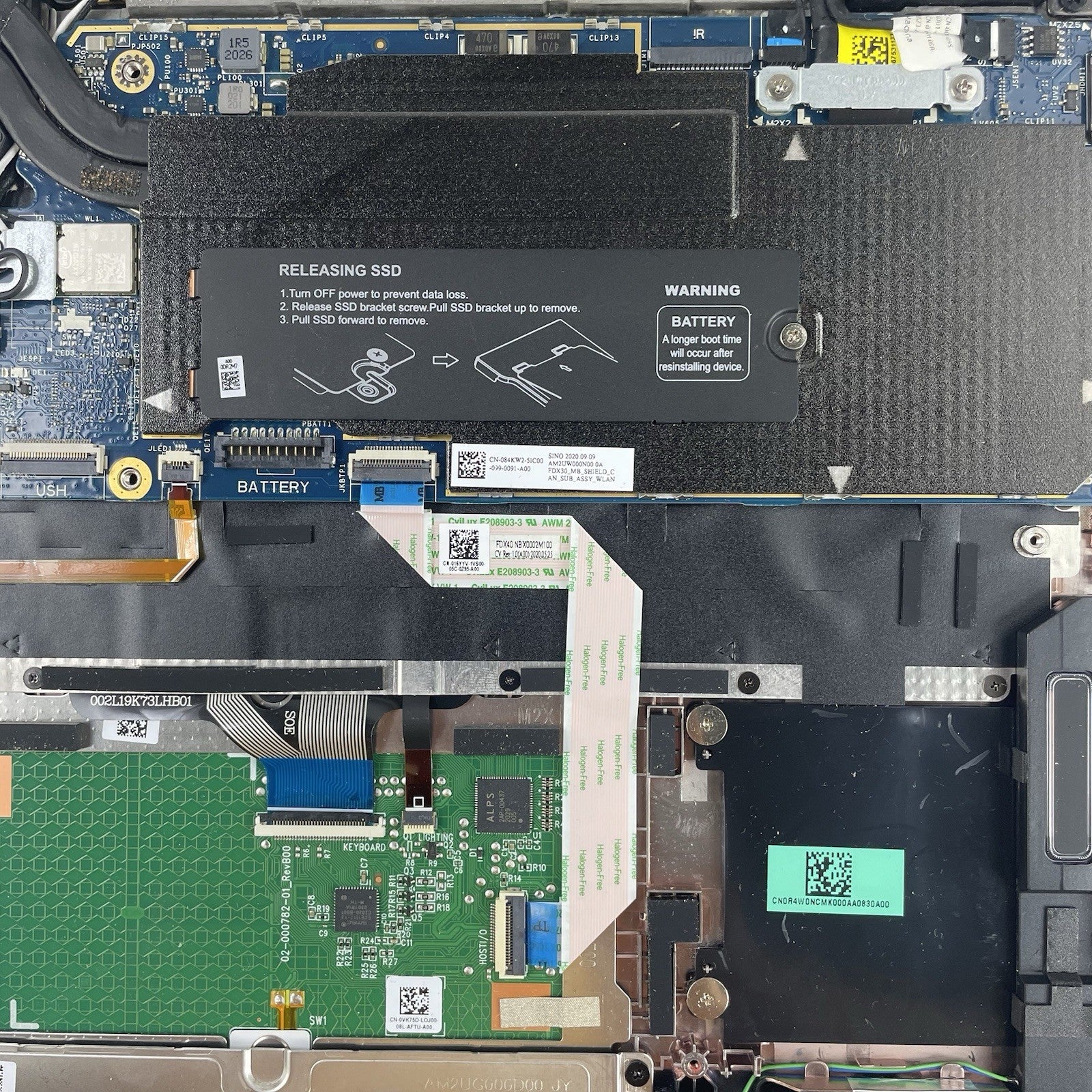 Dell Latitude 7410 14" i7-10610U 1.80 GHz 16 GB RAM No SSD/OS/AC/Batt17