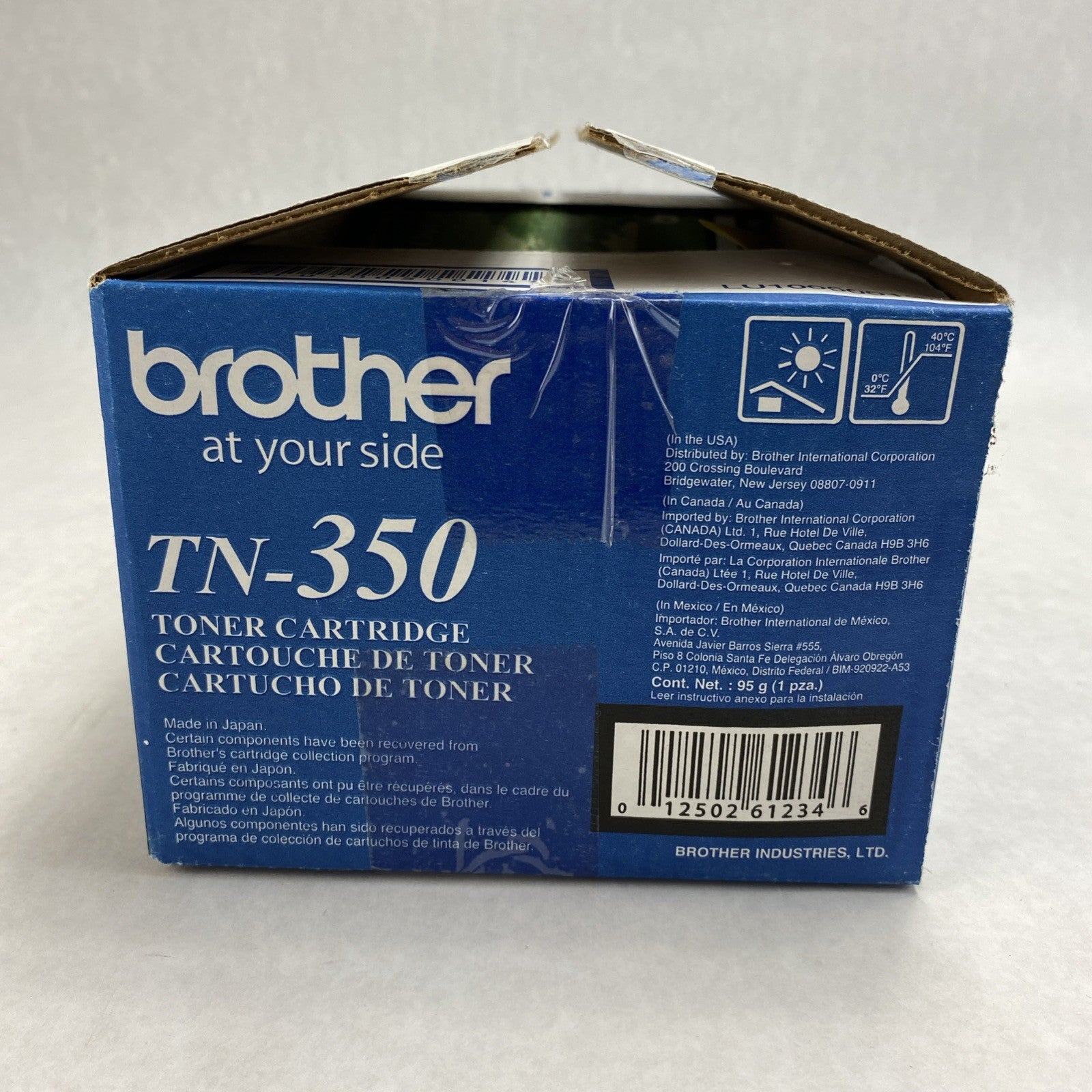 Genuine Brother TN-350 Black Toner Cartridge 2500 Pages - Open Box3