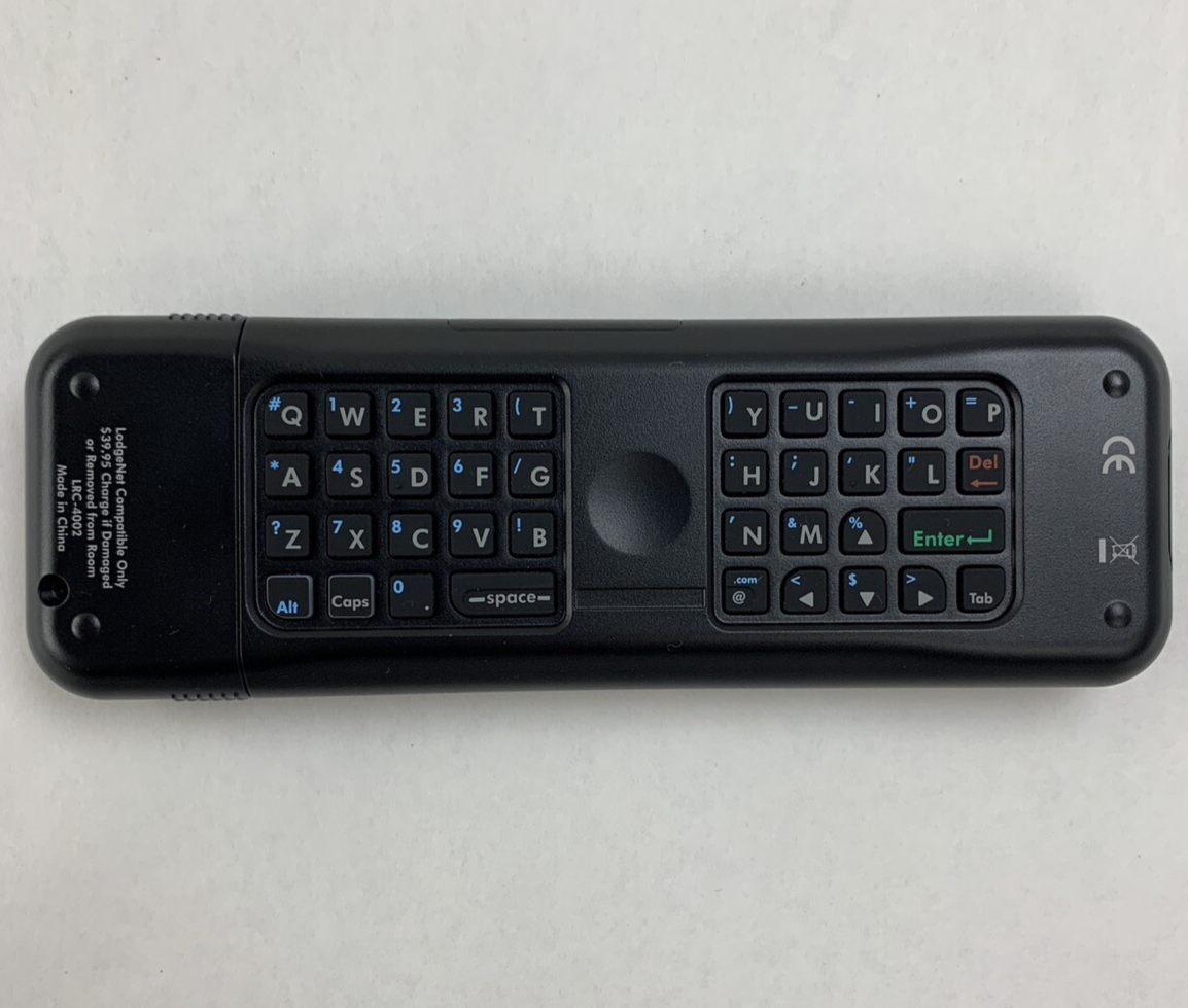 LodgeNet LRC-4002 QWERTY Keypad Universal Programmable Tested