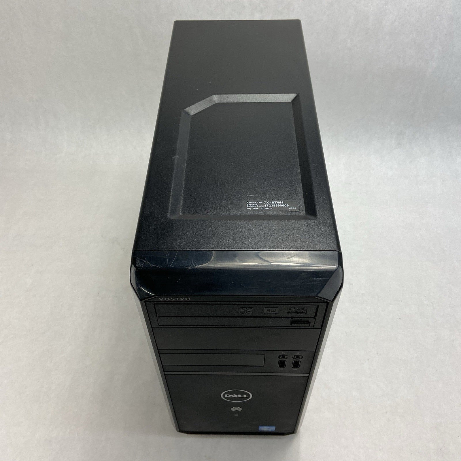 Dell Vostro 270 MT Intel Core i3-3220 3.3GHz 4GB RAM No HDD No OS2