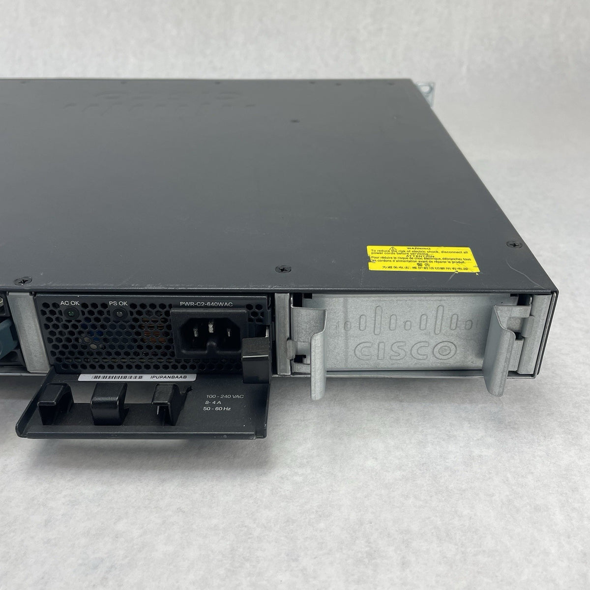 Cisco Catalyst WS-C3650-24PS-S 24-Port PoE+ 4x1G  1x PSU AC Tested & Reset6