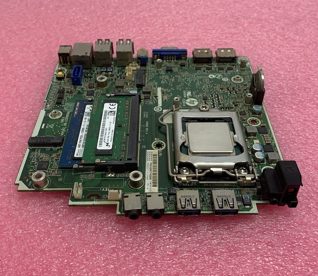 HP EliteDesk 800 G1 Micro Motherboard Intel Core i5-4590T 2GHz 8GB RAM w/ Shield