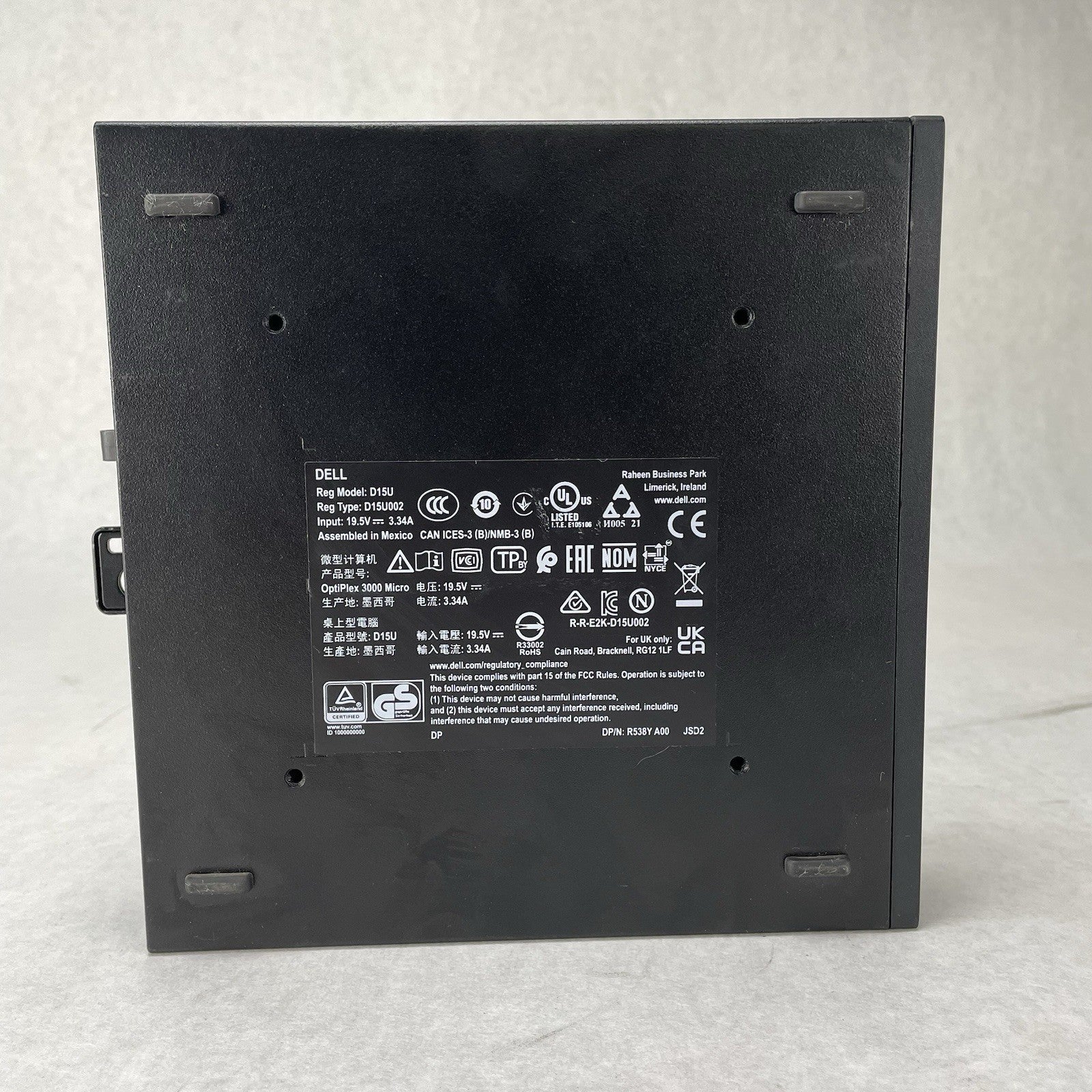 Dell OptiPlex 3000 SFF I5-12500T 3.50 GHz 16 GB Ram No SSD No OS