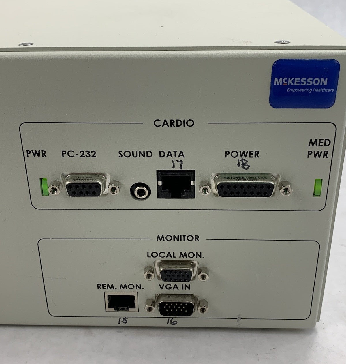 McKesson FAS 264-130-01 External Control Unit - Power Tested8