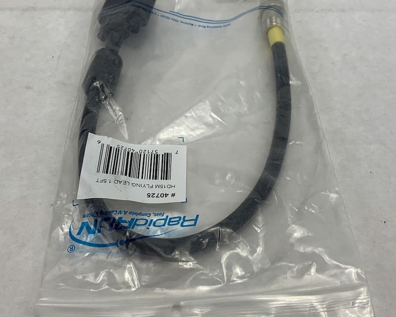 RapidRun 40725 HD15M Flying Lead 1.5FT (Lot of 2)