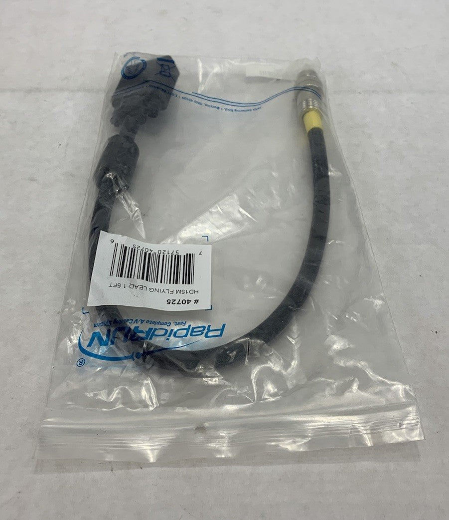 RapidRun 40725 HD15M Flying Lead 1.5FT (Lot of 2)