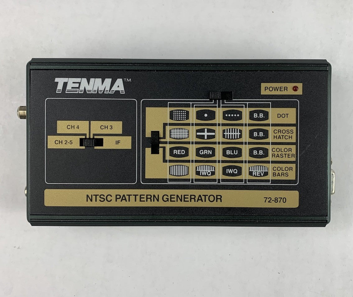 Tenma 72-870NTSC Pattern Generator5