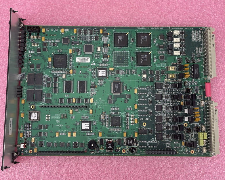 CML Emergeny Services PCB SR1 Sentinel 911 CPU Board 2250297-3 - Untested