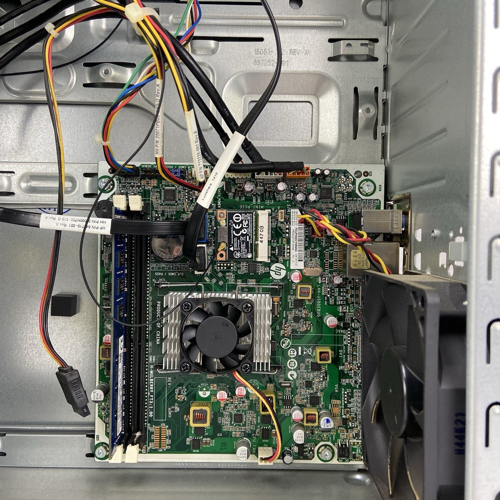 HP 110-217C MT AMD A4-5000 1.5GHz 4GB RAM No HDD No OS10