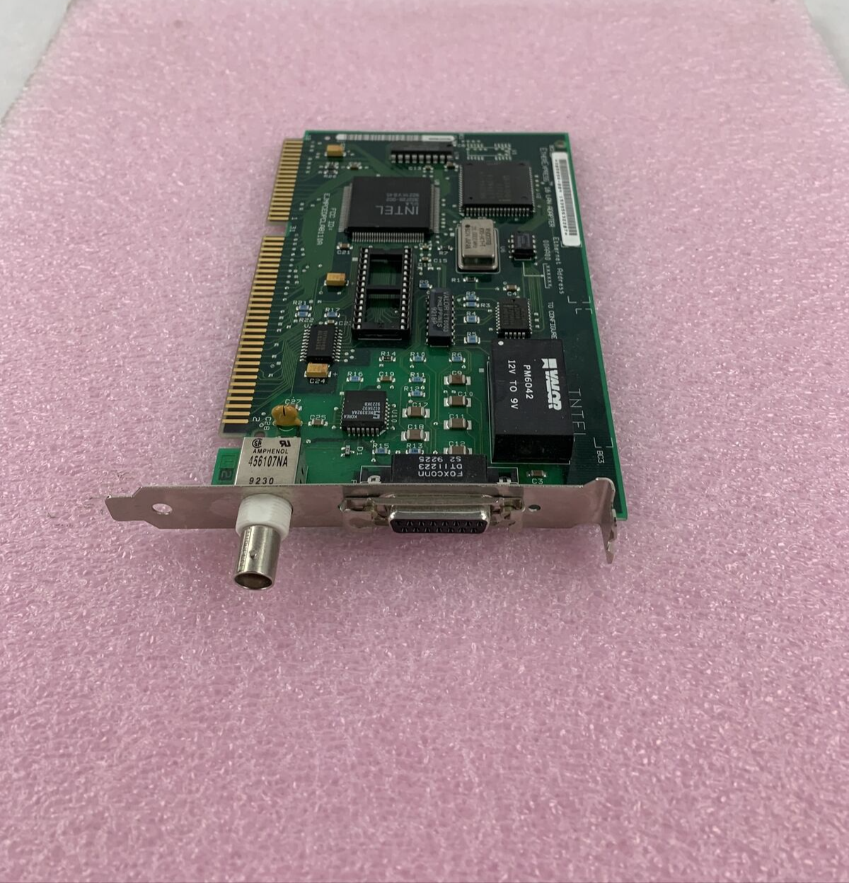 INTEL 16BIT AUI TP ETHERNET EHER EXPRESS ISA Adpater