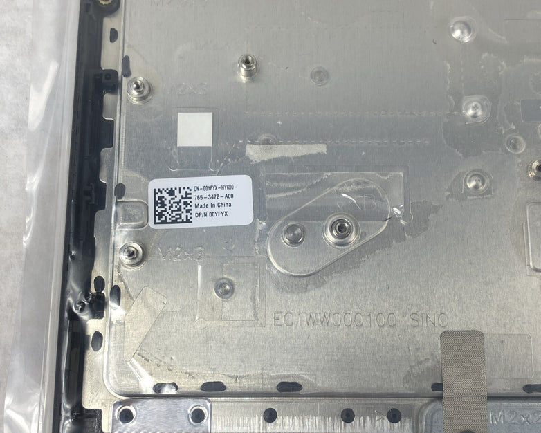 Dell 0YFYX Palmrest Assembly w/ Keyboard & Touchpad Model 3189