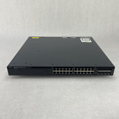 Cisco Catalyst WS-C3650-24PS-S 24 Port PoE+ 4x1G V05  1x PS - Tested Reset