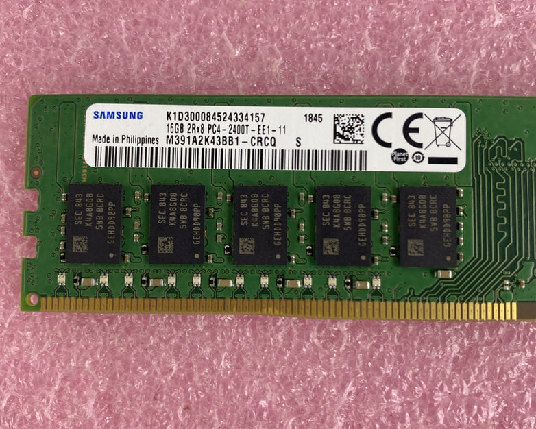Samsung K1D300084524334157 16GB PC4-2400T-EE1-11 Server Memory RAM