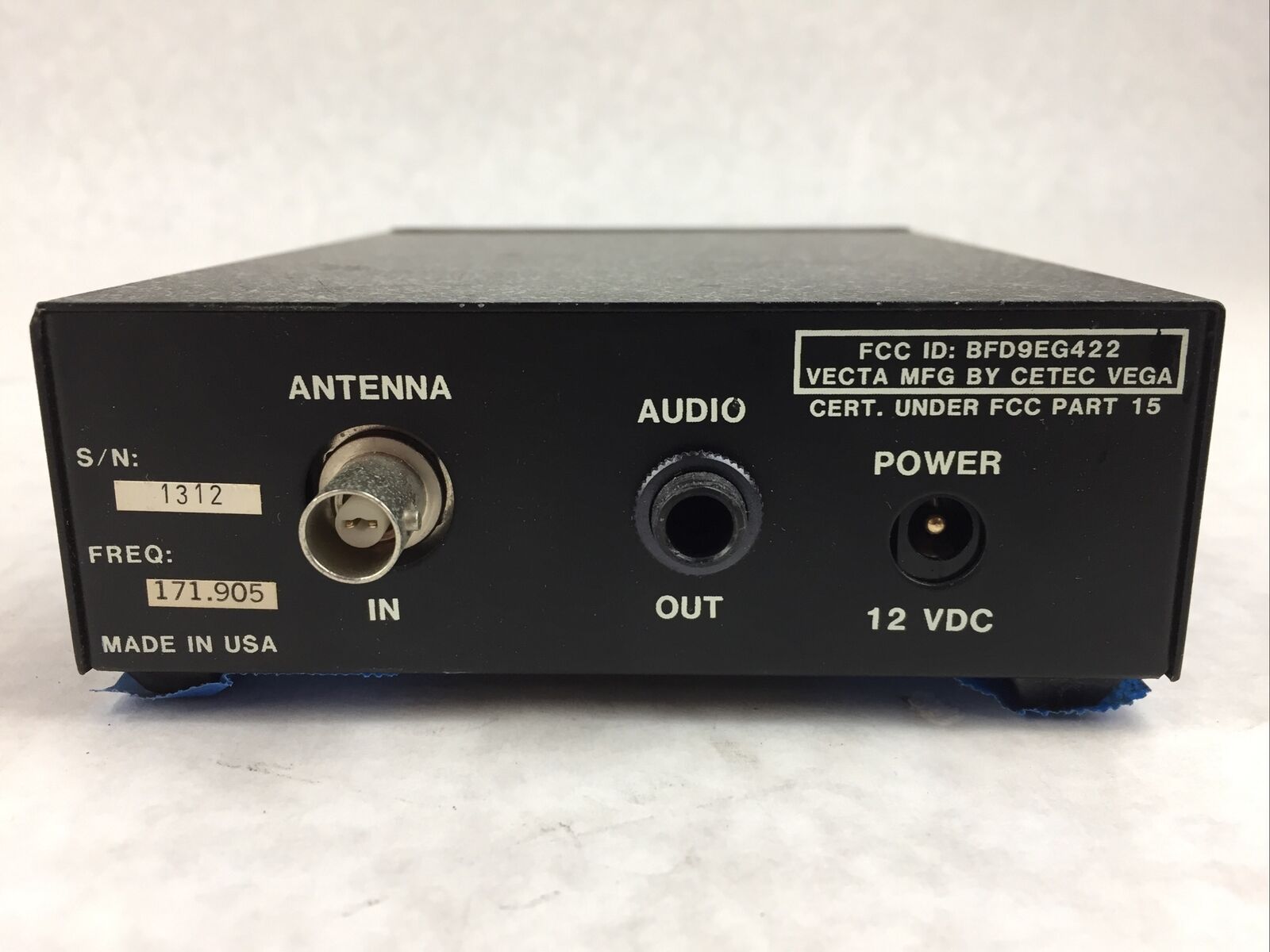 Cetec Vega Vecta MFG