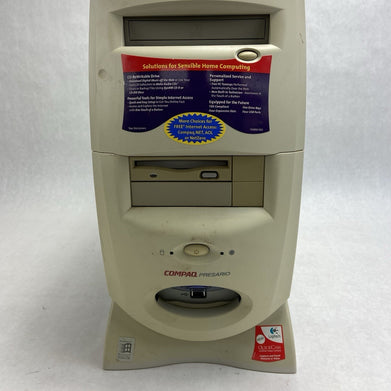 Compaq Presario 7470 MT AMD K6 3D 300MHz 312MB RAM No HDD No OS