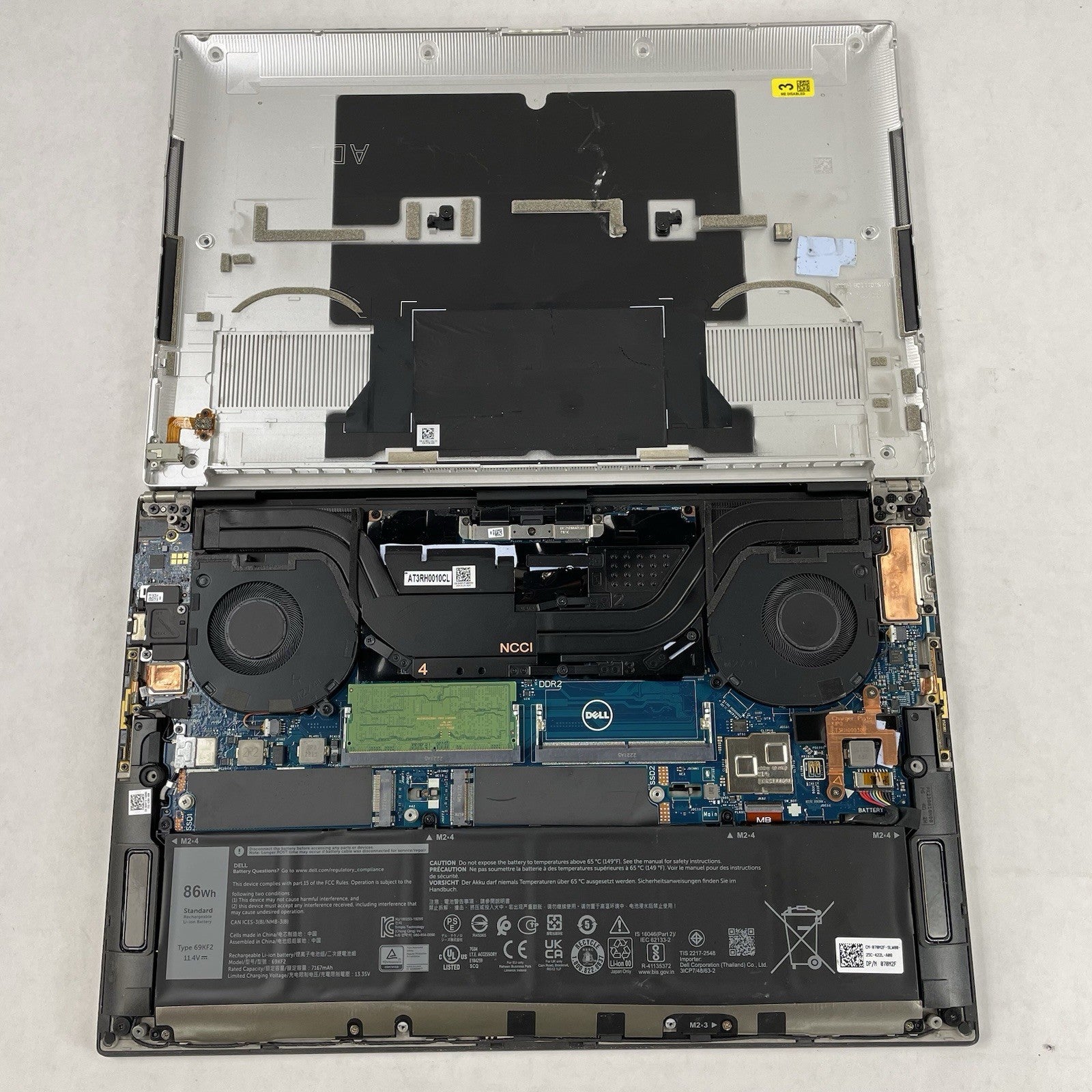 Dell XPS 15 9520 15.6" i7-12700H 2.27 GHz 16 GB RAM RTX 3060TI No SSD/OS/AC15