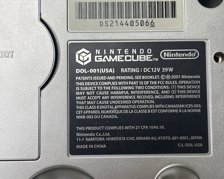 Nintendo DOL-001 GameCube Console Only Tested Won’t Read Discs