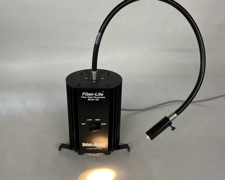 Dolan Jenner Fiber-Lite 190 Fiber Optic Illuminator w/ Gooseneck Light