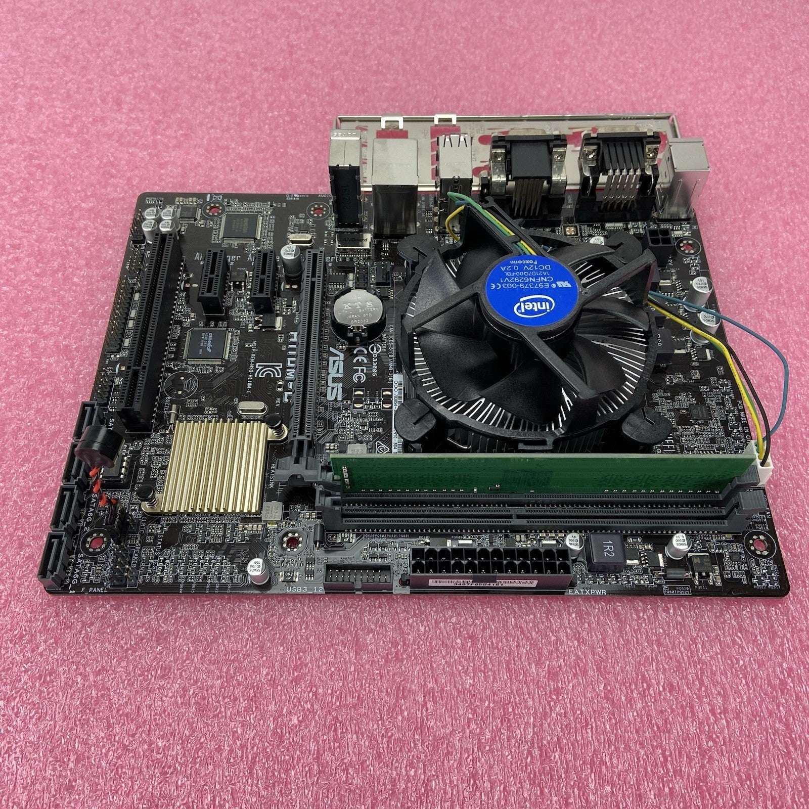 ASUS H110M-C Motherboard Intel Core i5-6400 2.7GHz 8GB RAM w/IO Shield2