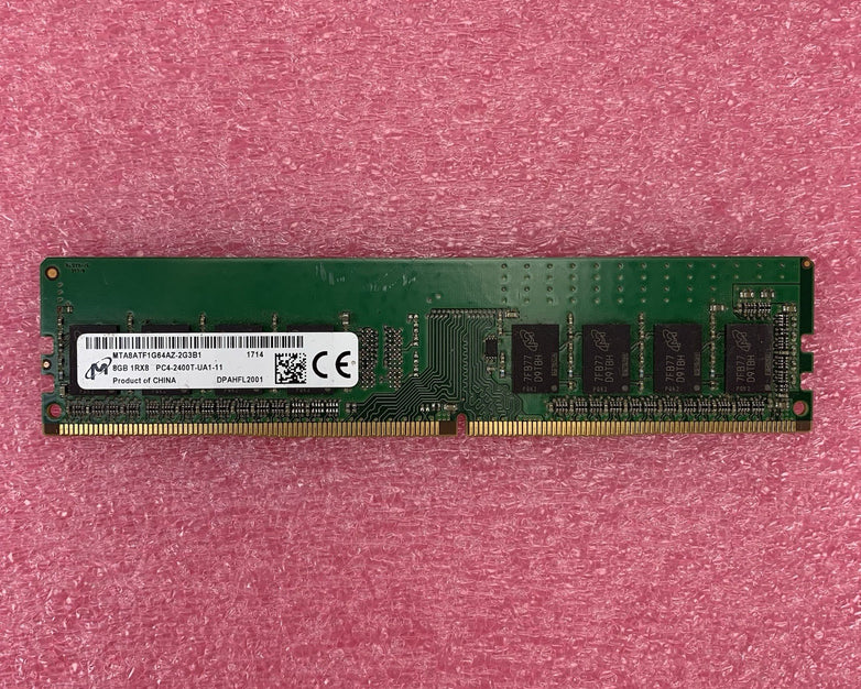 Micron MTA8ATF1G64AZ-2G3B1 PC4-2400T-UA1-11 8GB 1Rx8 Desktop Memory RAM