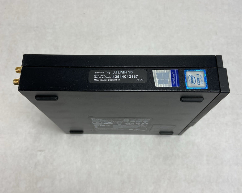 Dell Optiplex 3070 Micro Intel Core i3-9100T 3.1GHz 8GB RAM w/AC No HDD/OS