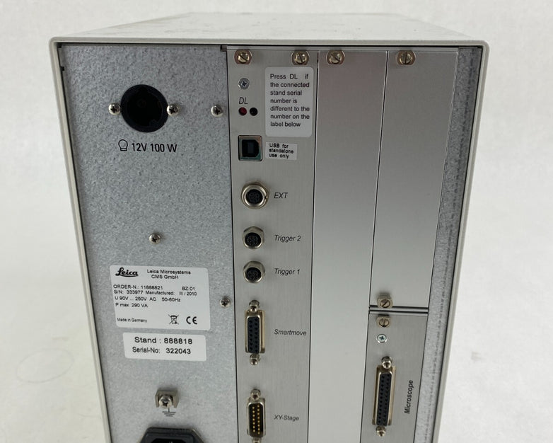 Leica DM6000M Microscope w/ Objectives Power Supplies Clemex Camera