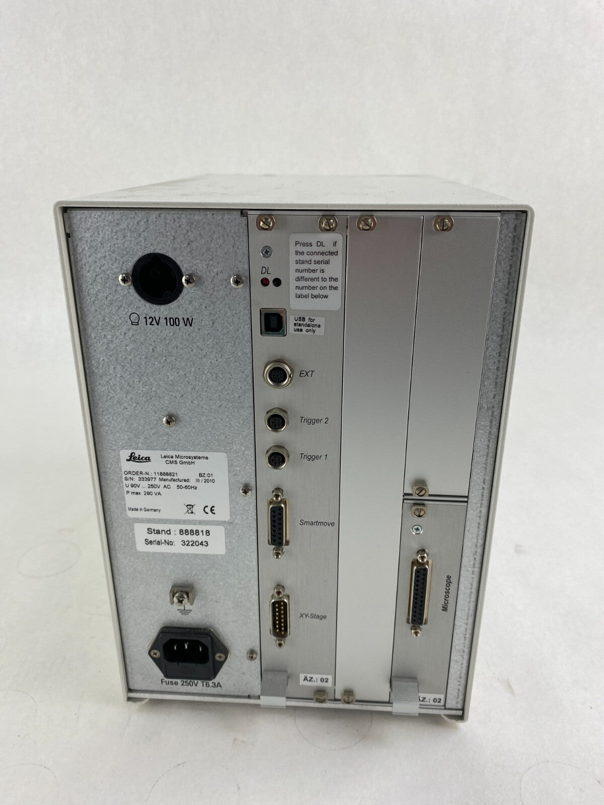 Leica DM6000M Microscope w/ Objectives Power Supplies Clemex Camera