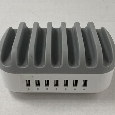 NTONPower NUK-7P 7 Port USB Power Station No Power Cord For Parts or Repair