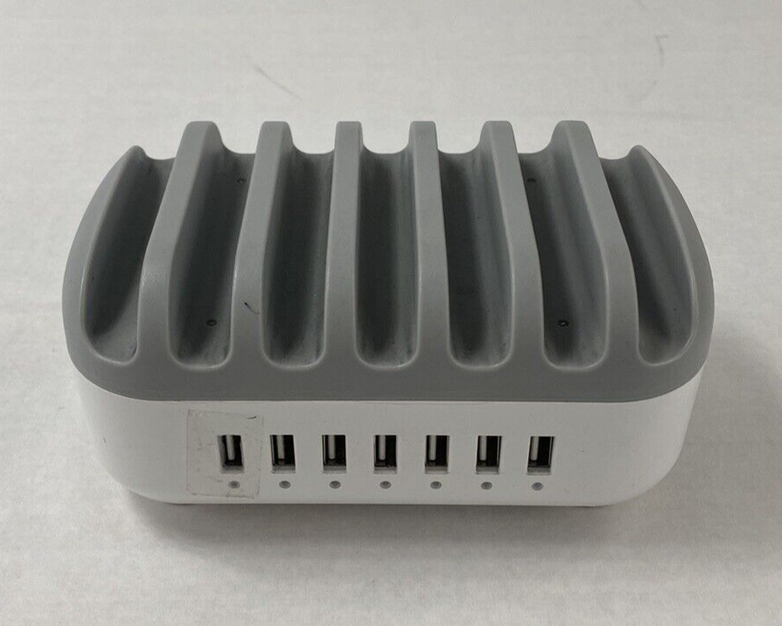 NTONPower NUK-7P 7 Port USB Power Station No Power Cord For Parts or Repair