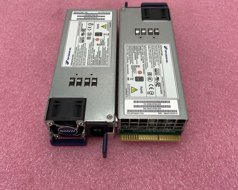FSP Group FSP800-20ERM 800W 80 Plus Platinum 9PA8001700 Lot of 2