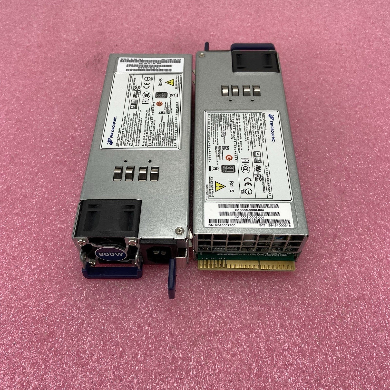 FSP Group FSP800-20ERM 800W 80 Plus Platinum 9PA8001700 Lot of 21