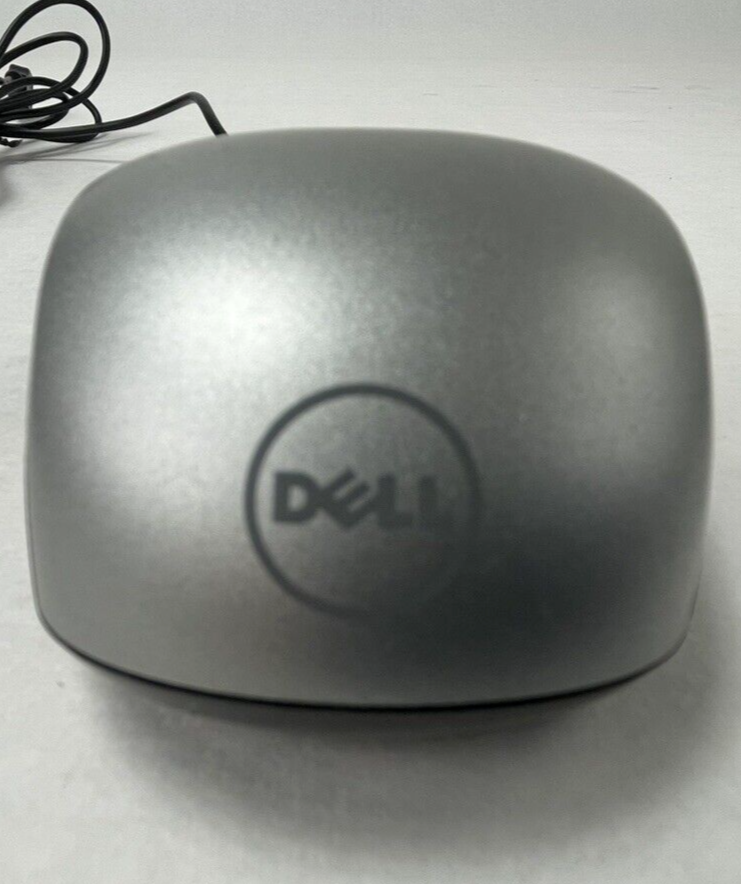 Dell M-UAV-DEL8 Silver USB Optical Scroll Mouse with 6 Buttons 4K93W Lot of 4