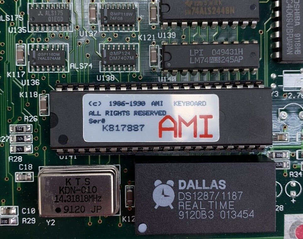 PKM-3300 Motherboard Intel 80486DX 33MHz 4MB RAM