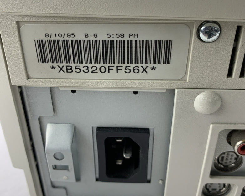 Macintosh Performa 6220CD - No HDD NO OS - Missing Volume Button- CD Drive Stuck
