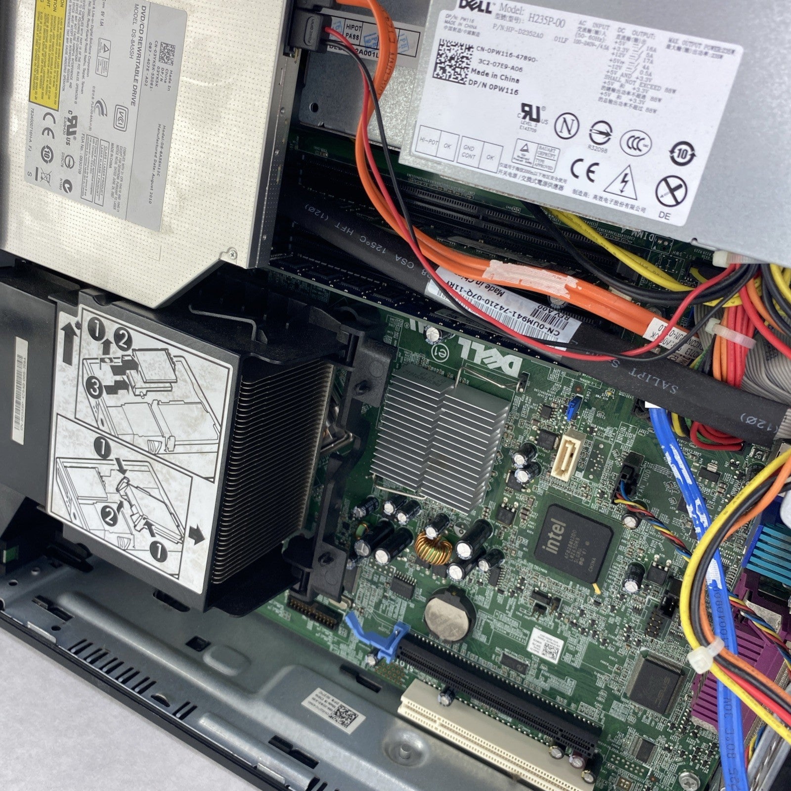 Dell Optiplex 780 SFF Intel Core 2 Duo E8400 3.0GHz 4GB RAM No HDD No OS