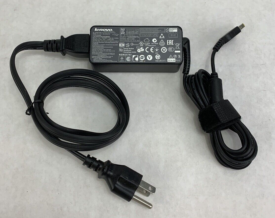 Lenovo ADLX45NLC3A 45W AC Adapter (Lot of 6)