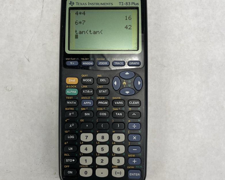 Texas Instruments TI-83 Plus Graphing Calculator with Batteries
