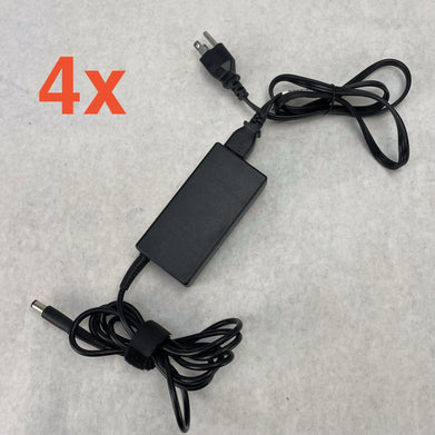 HP 65W Laptop Charger TPC-LA58 724264-001 PA-1650-39HA 19.5V + AC Cord Lot of 4