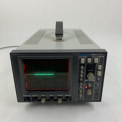 Tektronix 1740a Waveform Vector Monitor Powers On