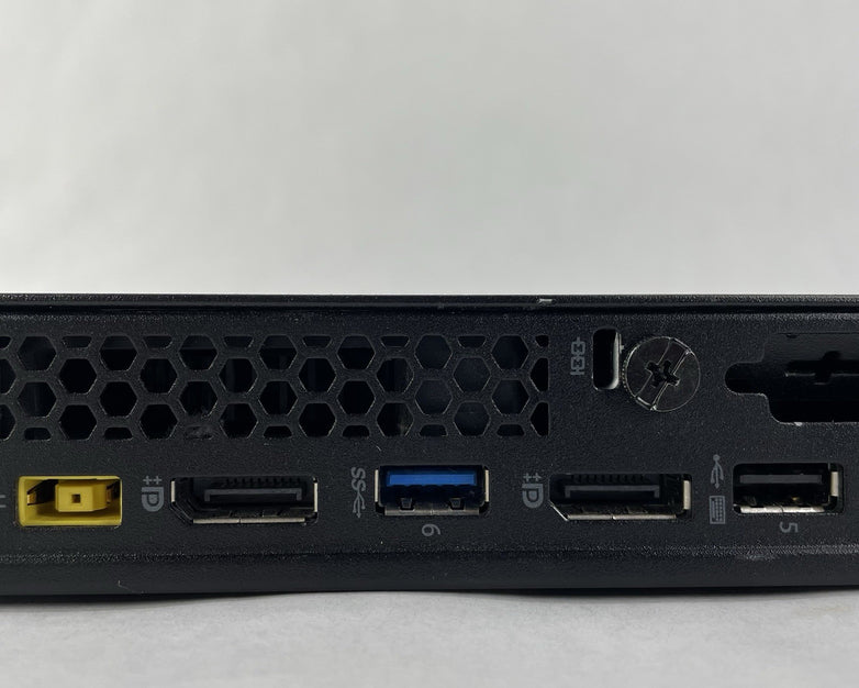 Lenovo ThinkCentre M600 Micro Pentium J3710 1.60 GHz 4 GB RAM No SSD/OS