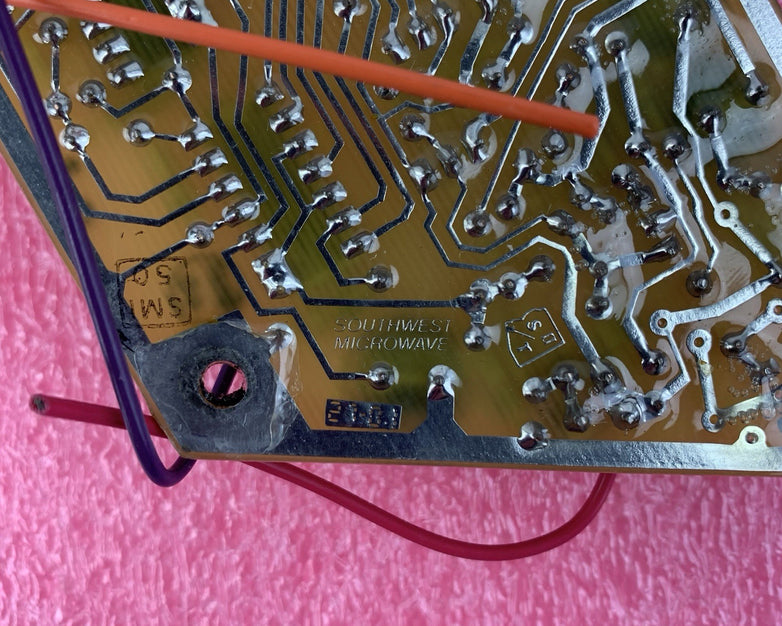 Southwest Microwave O2D12754 01 Re E PCB Circuit Board Untested