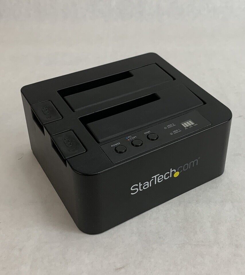 StarTech SATDOCK22RE Hard Dive Duplicator Dock (No Power Supply)