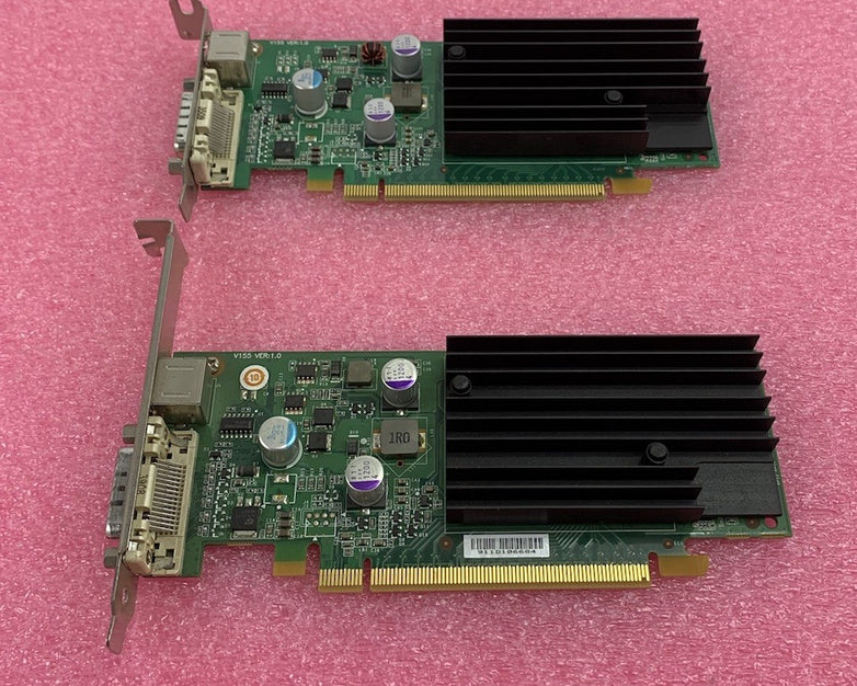Nvidia Geforce 9300 256MB Video Graphics Card Short and Long Bracket (Lot of 2)