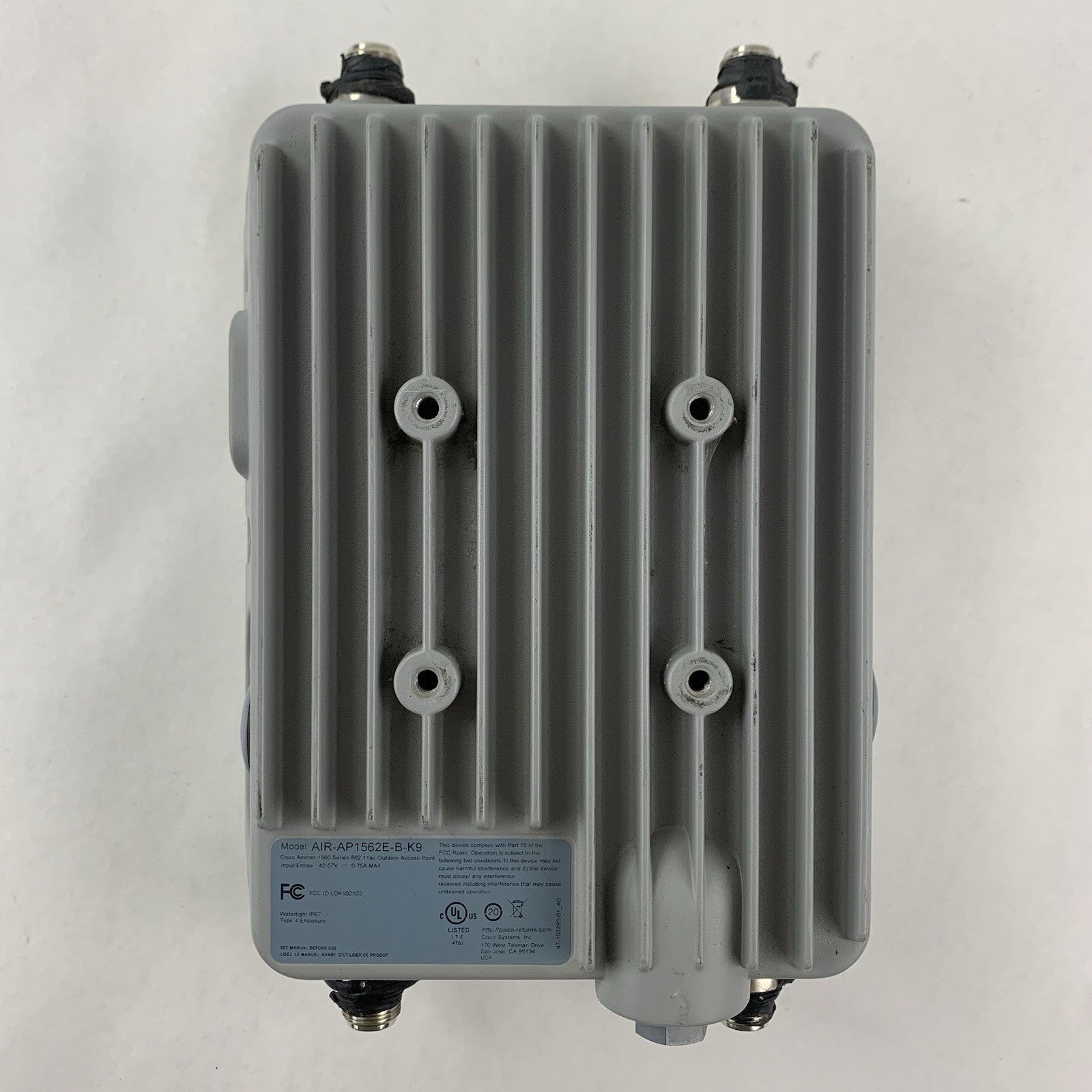 Cisco AIR-AP1562E-B-K9 Exterior Access Point Tested Reset No PoE or Reset Cover7